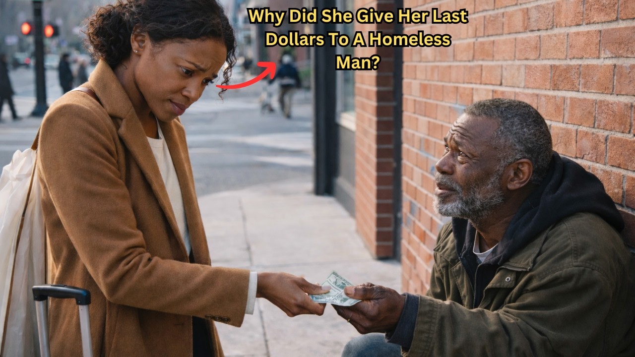 Abandoned Before The Night Of Her Wedding. She Gave Her Last Dollar To A Homeless Man  Shock Moment.