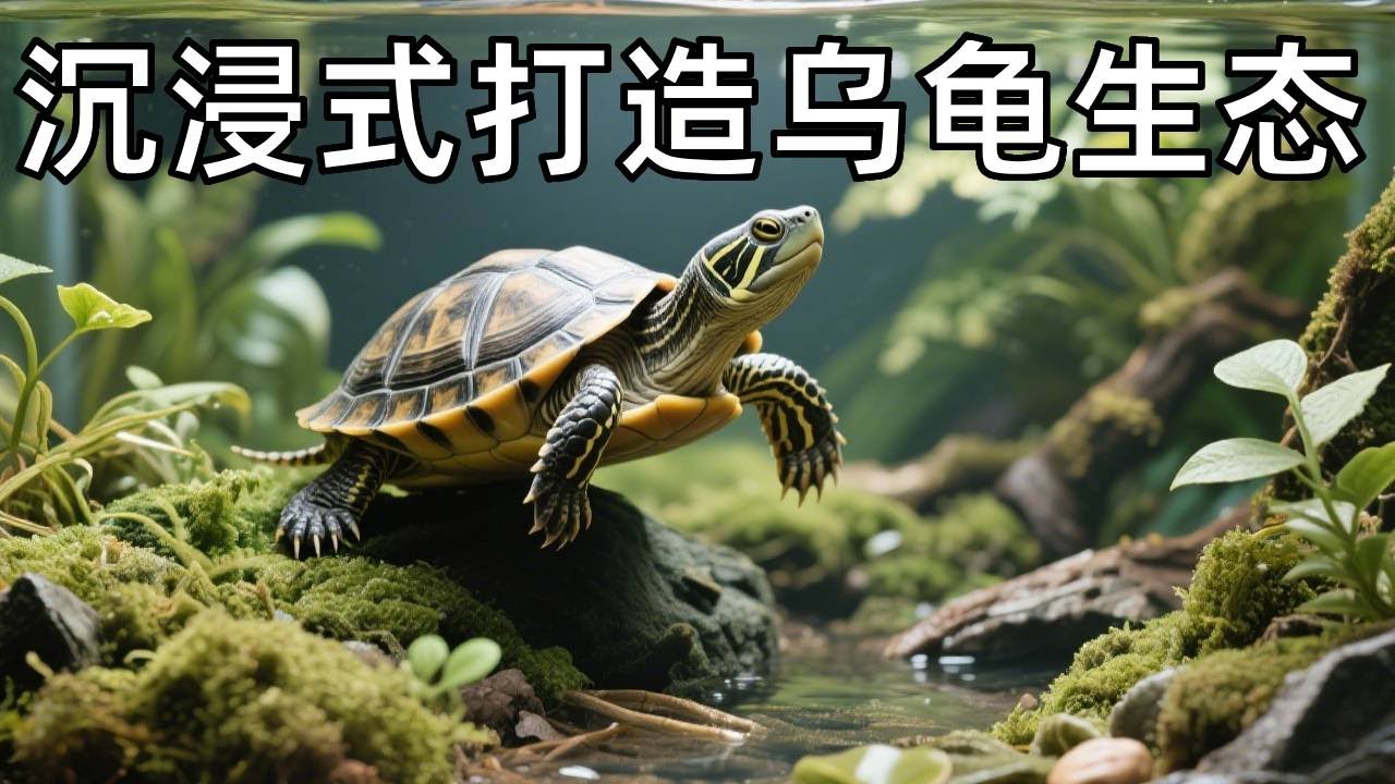 沉浸式养龟！从捡回遗弃乌龟到打造生态缸，这治愈感根本停不下来！【天野侠】
