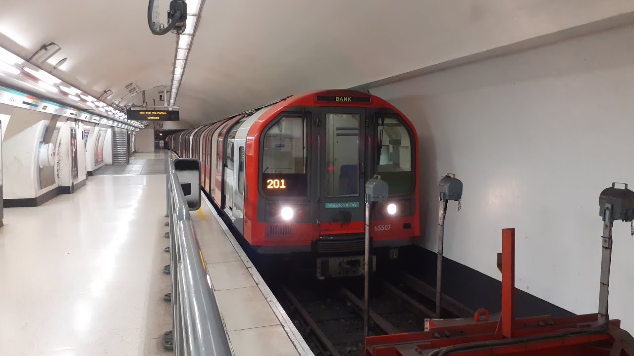London Waterloo & City Line full journey - Waterloo to Bank - 1992 Stock train