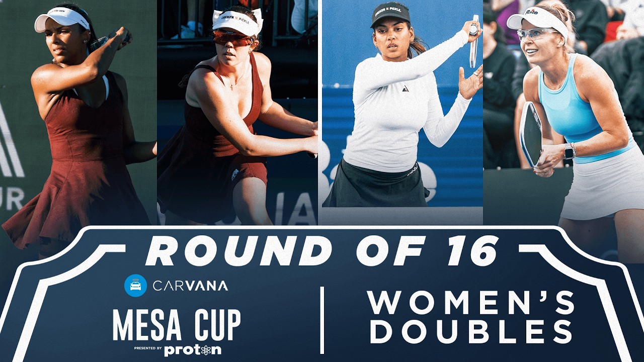 Black/Johnson vs Rane/Kovalova at the Carvana Mesa Cup