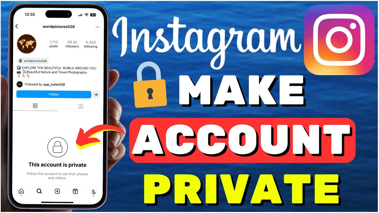 How To Make Instagram Account Private (2025)