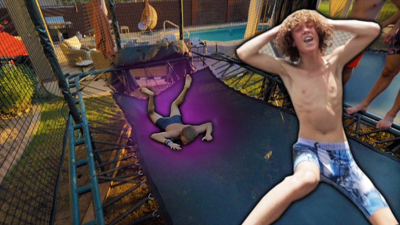 When Trampoline Flippers Get Angry...
