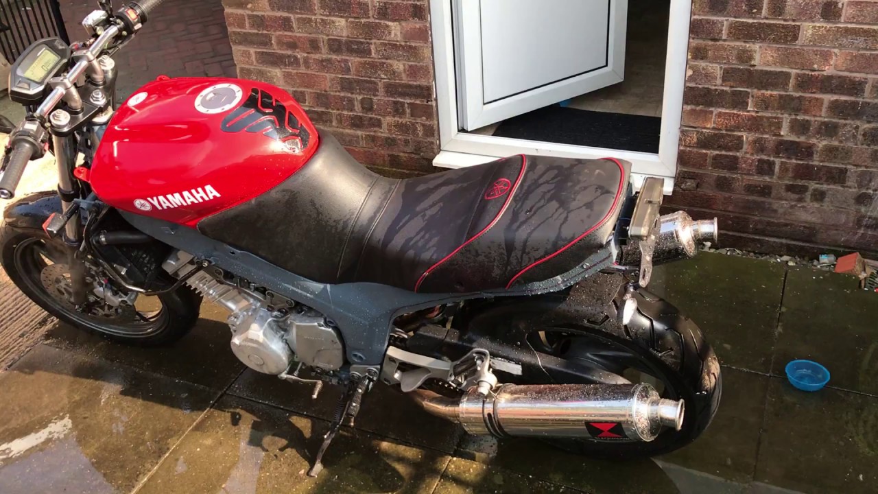 Custom yamaha TDM850 3vd streetfighter project