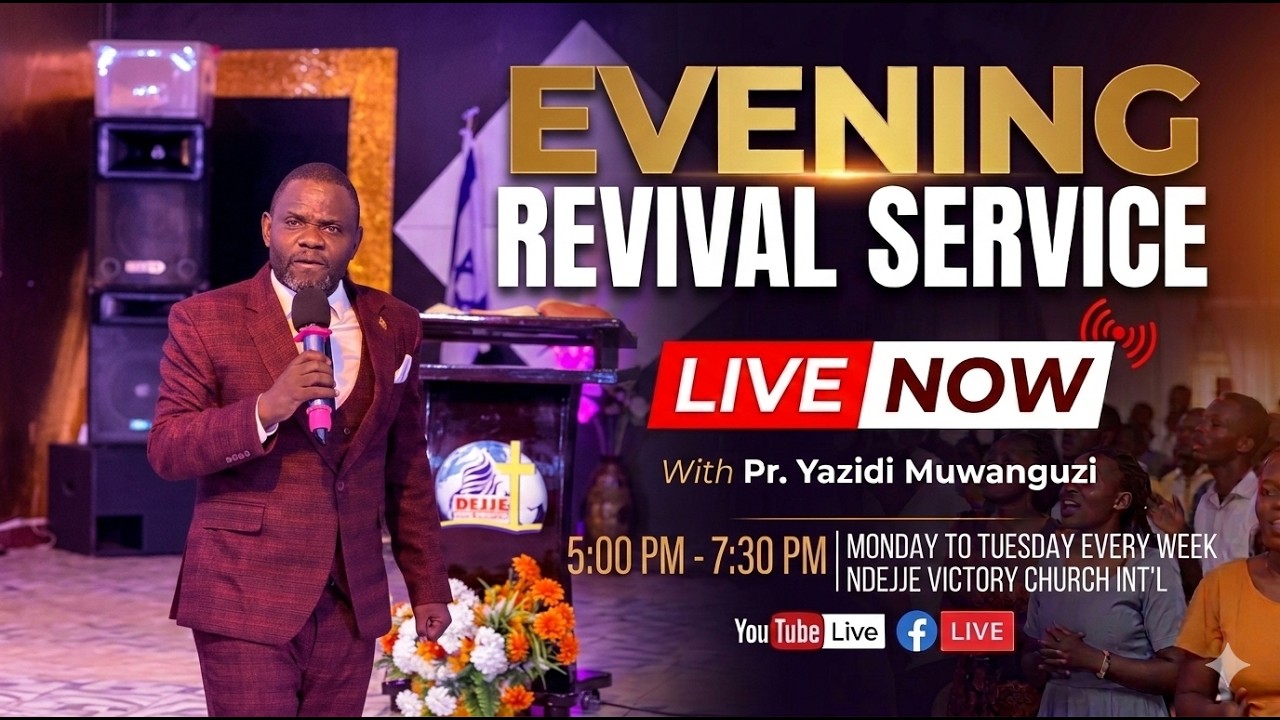 Ndejje Victory Church Int'l | Evening Revival Service | #churchonline  #livestream