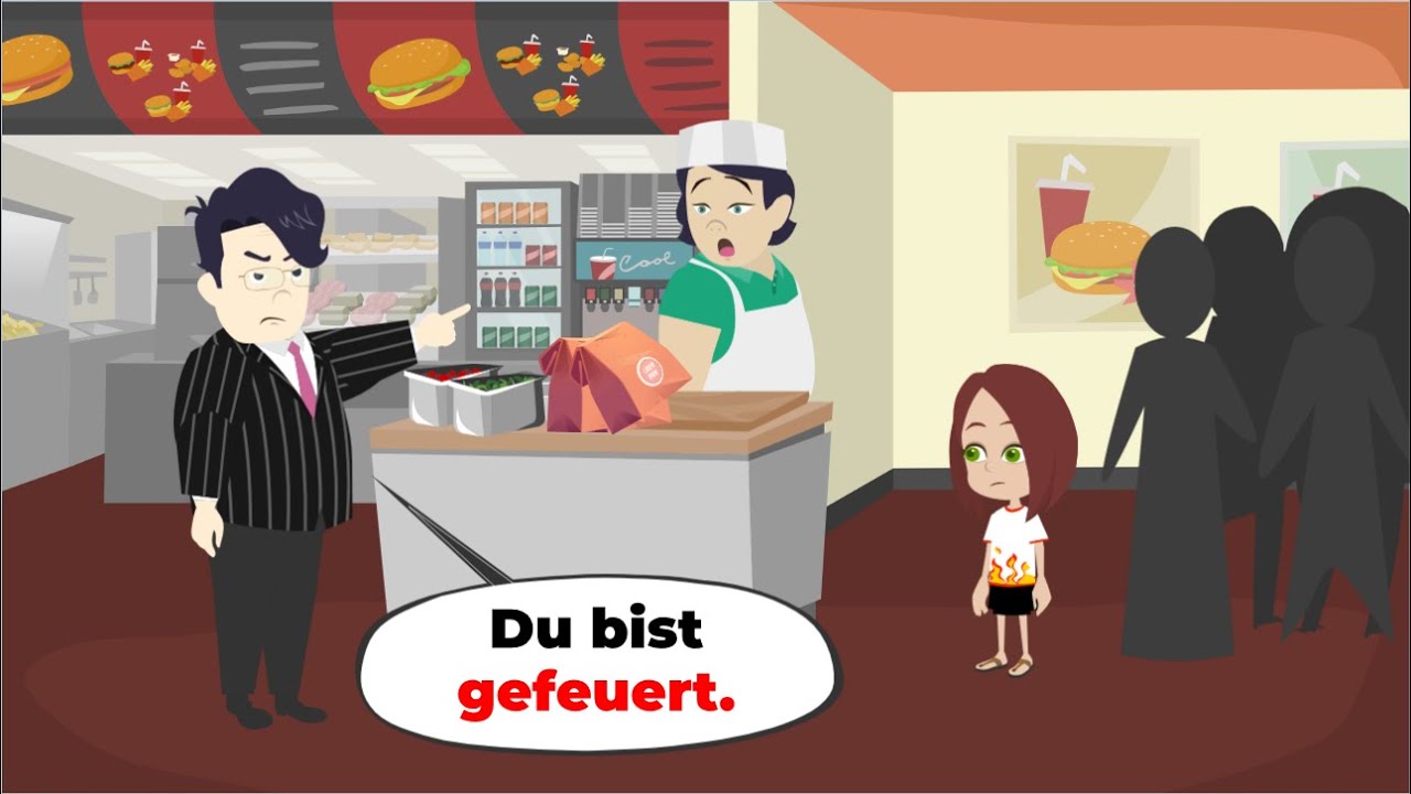Amy lässt eine Mitarbeiterin kündigen – Was ist passiert?! | Deutsch lernen | Hallo Amy