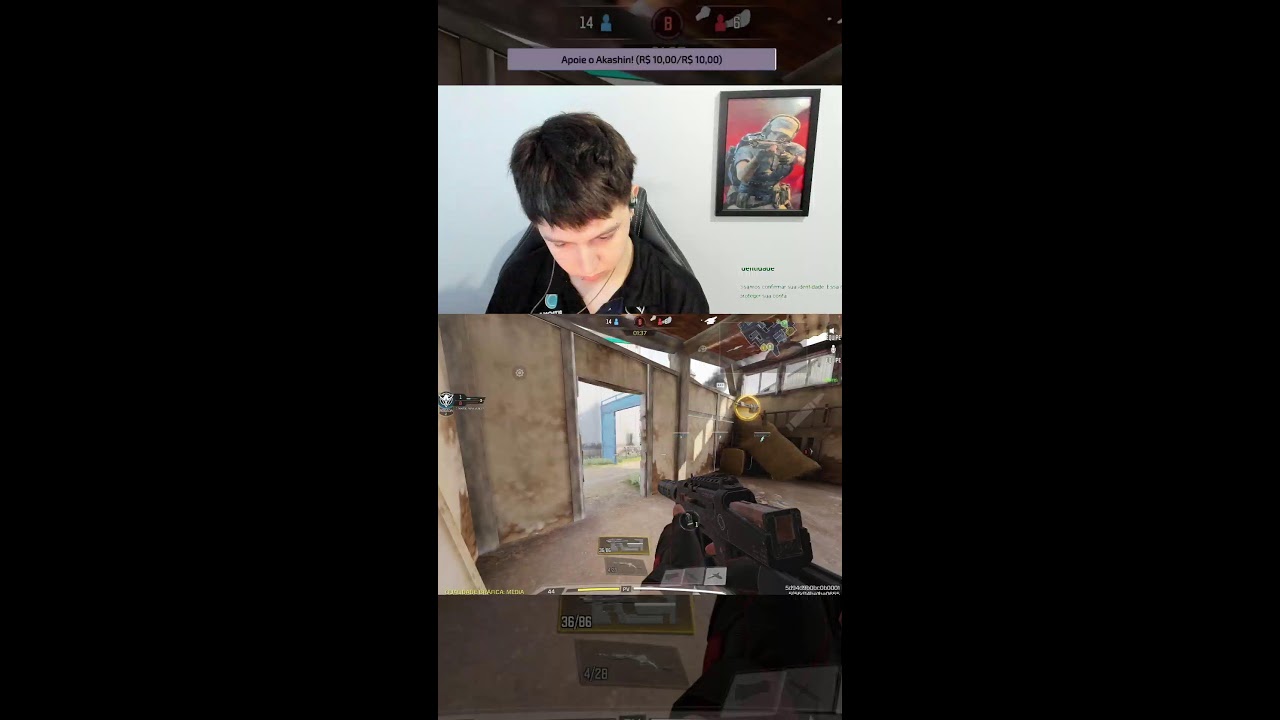 🔴 (VERTICAL)  SEGUNDOU NA RANKED do COD MOBILE!