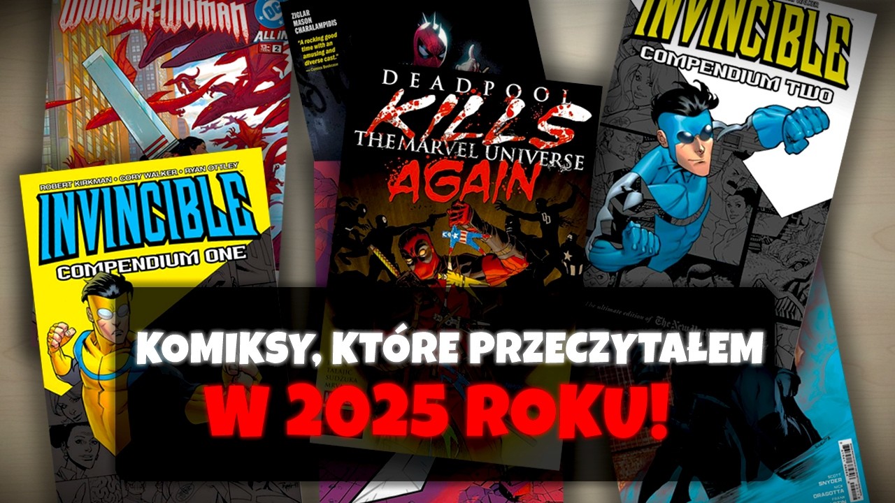 ILE PRZECZYTAŁEM w 2025 roku?!