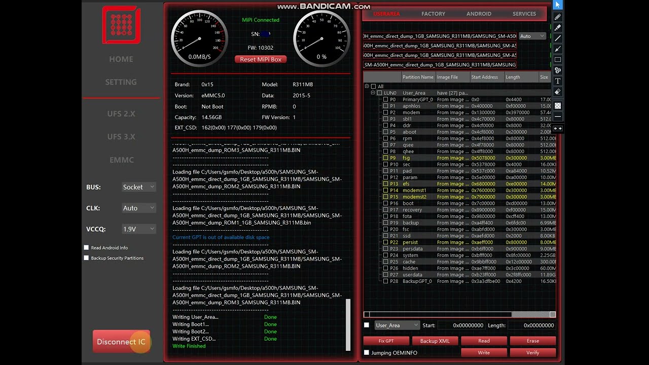 Samsung Dead Boot Repair With Mipi Tester