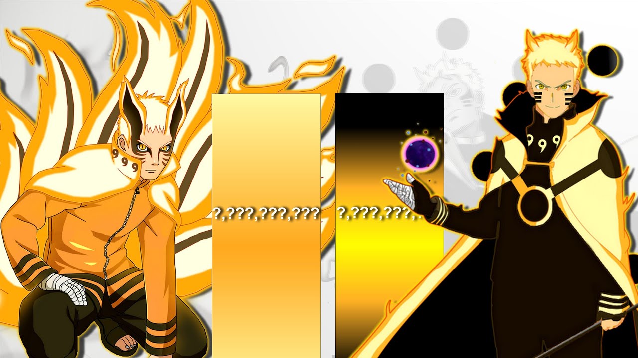 Naruto VS Naruto /All Forms - POWER LEVELS