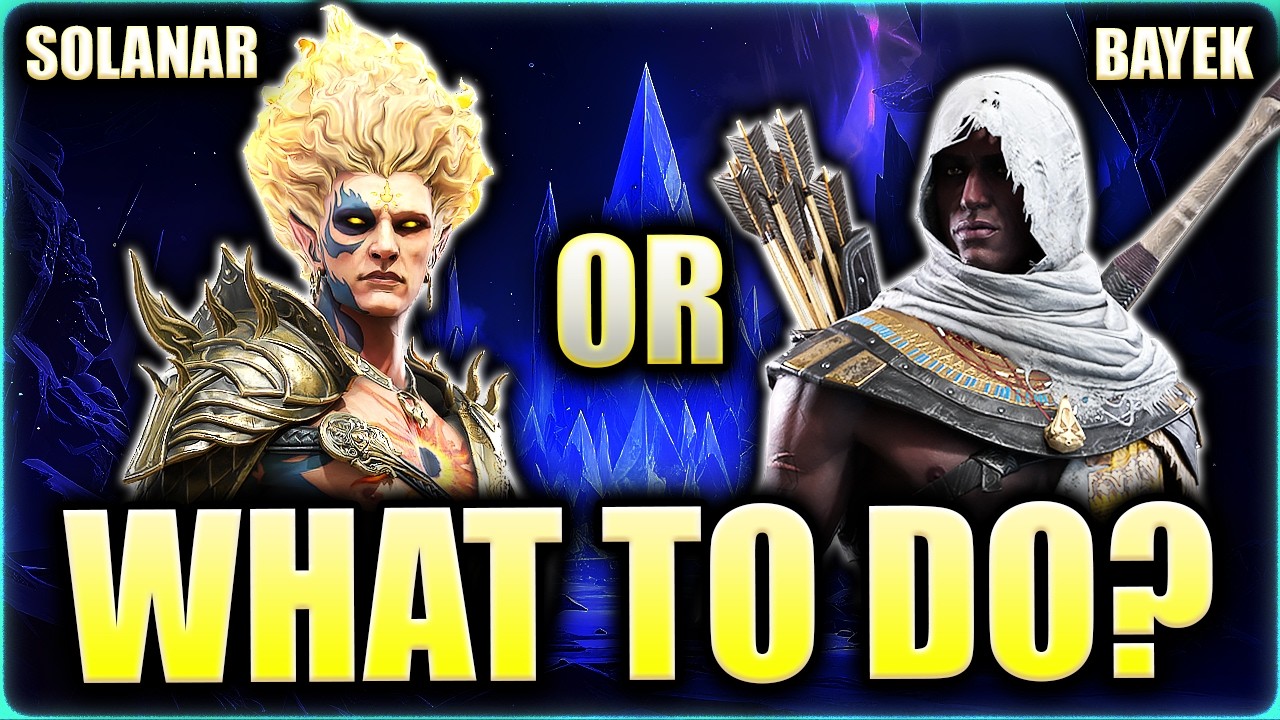 TRICKY DECISIONS With These Hero Pathes! SOLANAR Soul Or Wait for BAYEK? ⁂ Raid: Shadow Legends