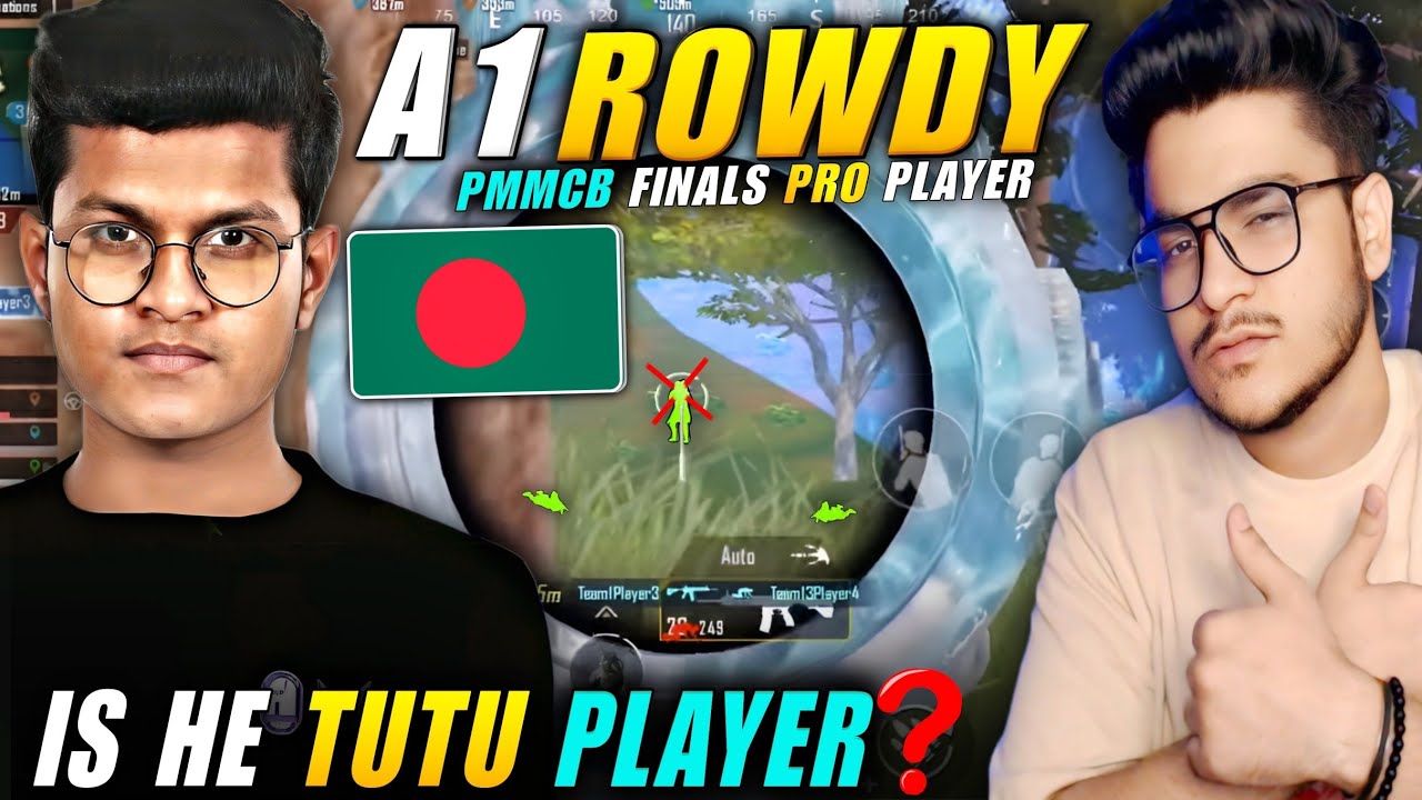 Shocking BANGLADESH Best 1vs4 Player  A1 Rowdy Bot BEST Moments in PUBG Mobile