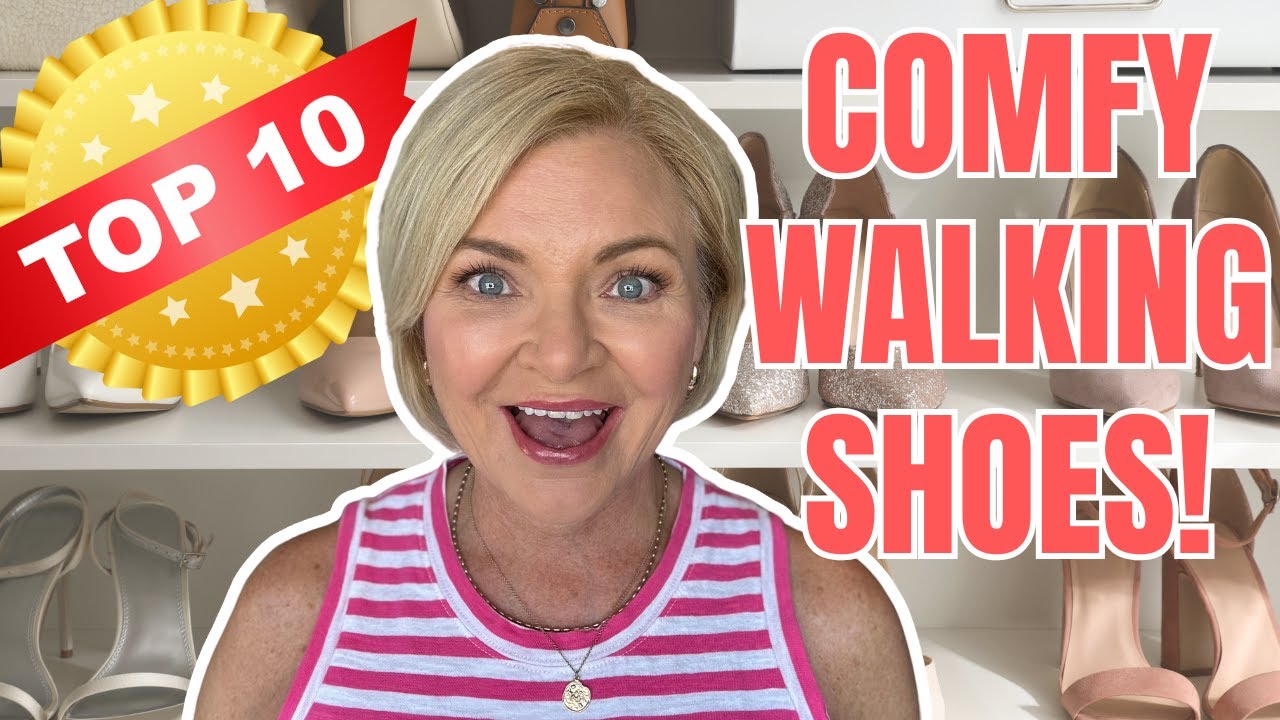 Top 10 Most Comfortable Walking Shoes! / Must Have Shoes for Women Over 50 #over50 #fashionover50