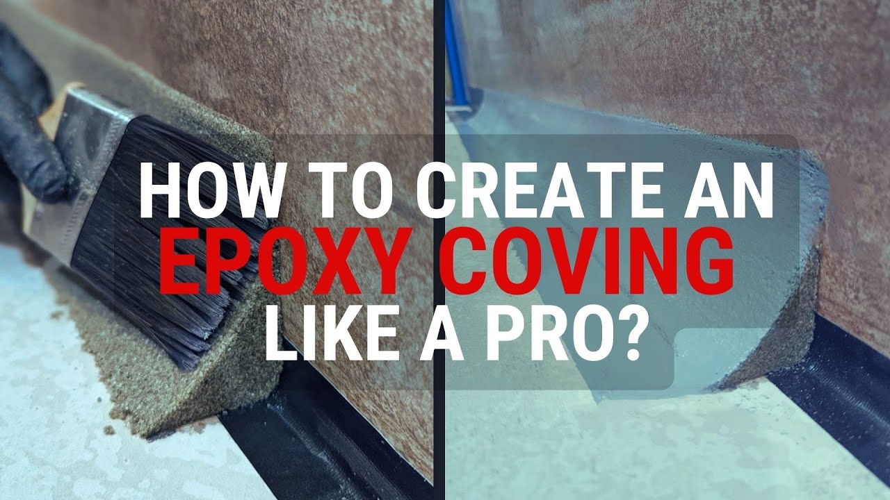 HOW TO CREATE AN EPOXY COVING LIKE A PRO!