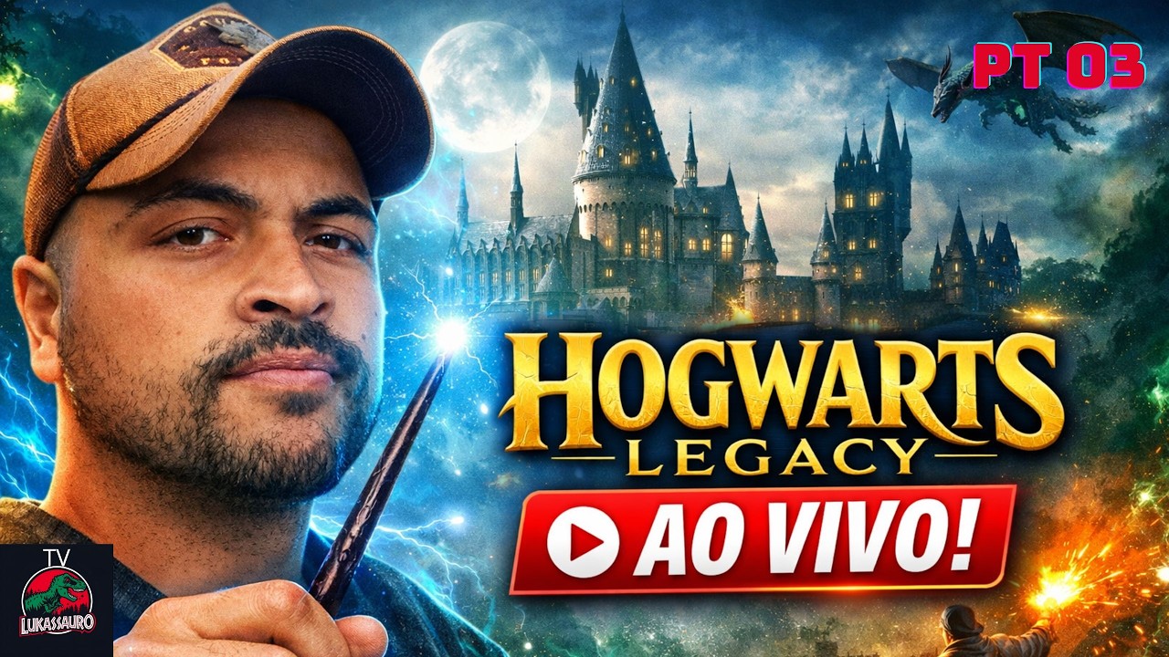 HOGWARTS LEGACY AO VIVO | Magia, Exploração e Caos