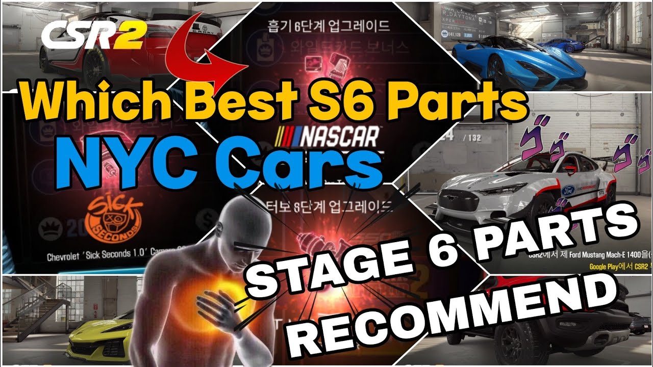 CSR2 | New York City Lock in Cars | Which one is the best s6? | Stage 6 Recommended