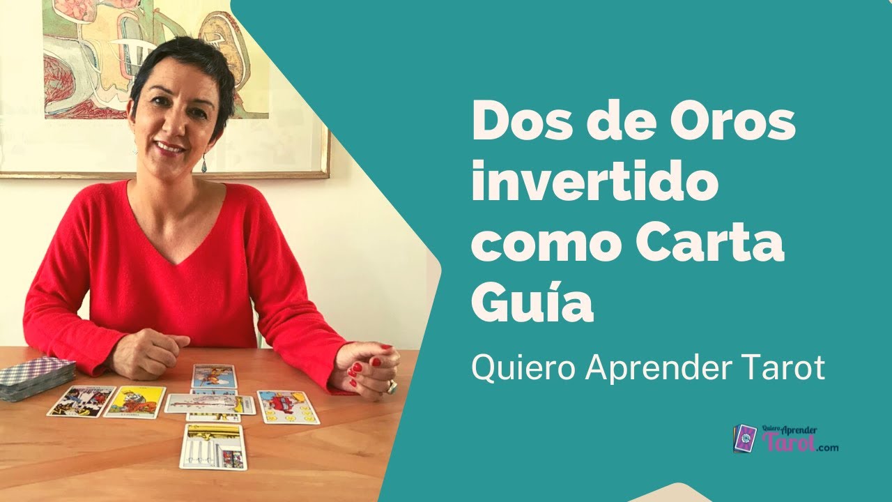 Dos de Oros invertido como Carta Guía en el Tarot