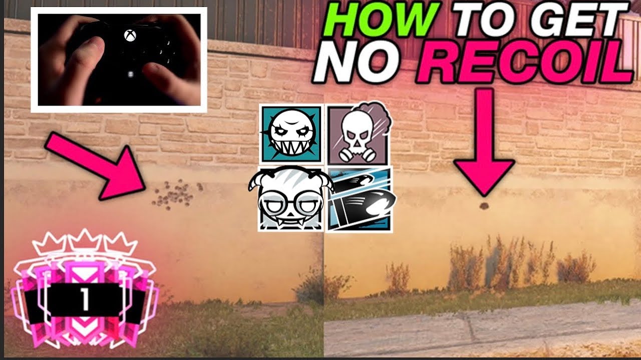 Champion Accused of Cheating *NO* RECOIL MODS Settings PS4/XBOX - Rainbow Six Siege Console