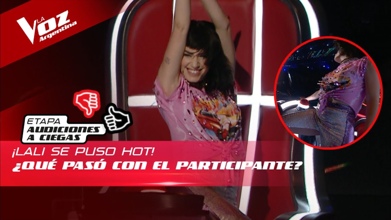 ¡Una performance puso muy hot a Lali! - La Voz Argentina