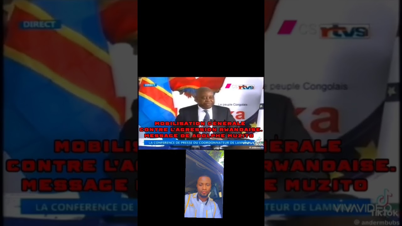 ecoute le de claration de muzito stp hypolite nai peu jamais faire ça ecoute