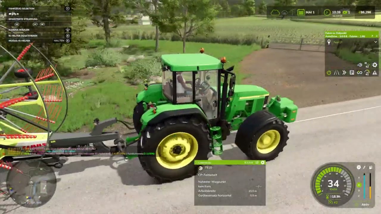 Landwirtschaft Simulator 25 Kinlaig 63 Feld 17 Mahen
