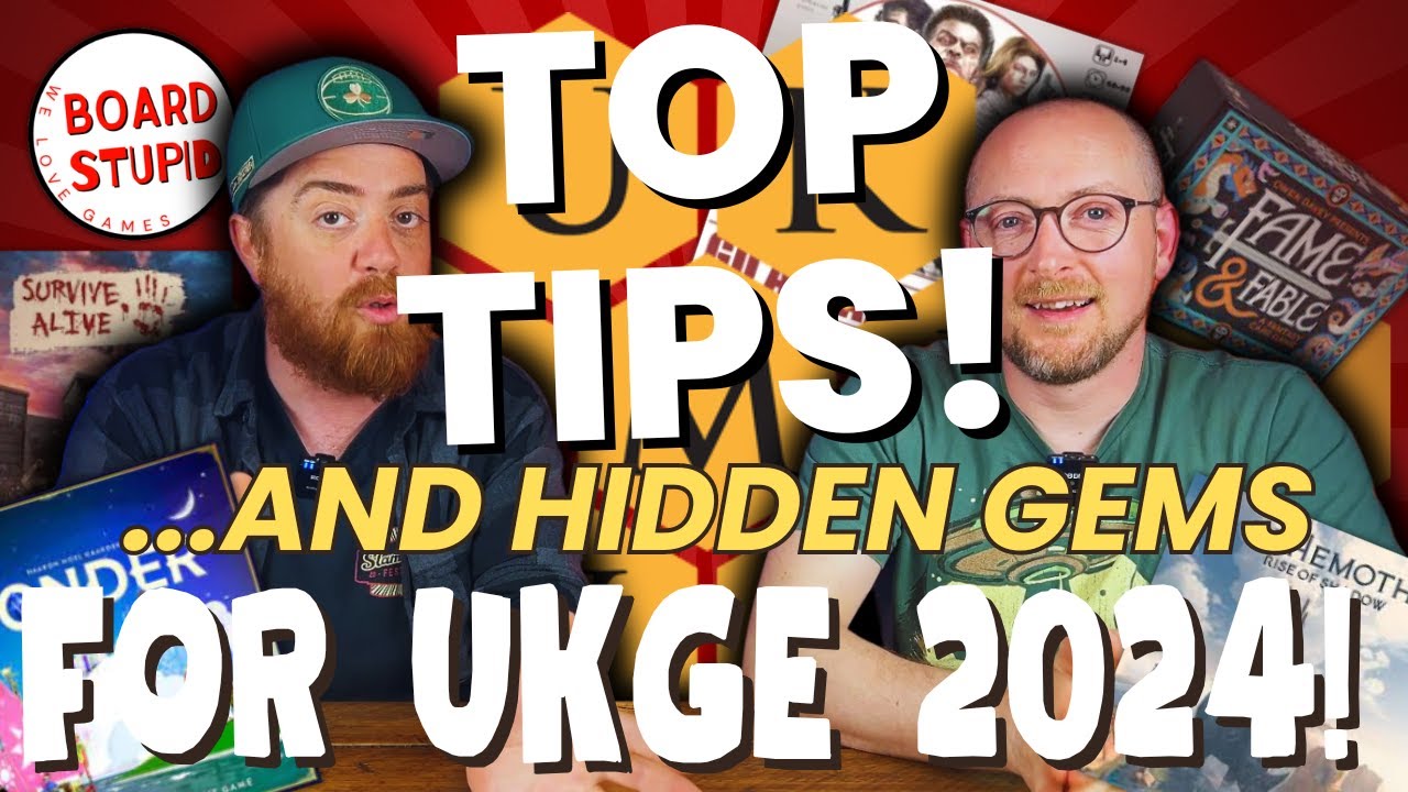 5 Hidden Gems at UKGE 2024, PLUS Top Tips for First Time Attendees!