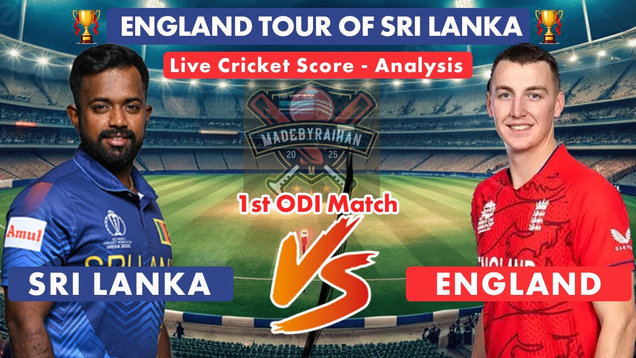 Sri Lanka Vs England | SL VS ENG | Eng Vs SL 1st ODI | Match Situation Analysis - MadeByRaihan