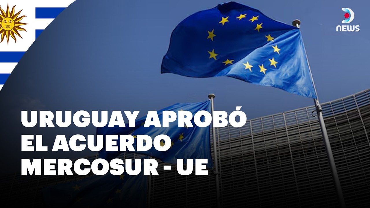 🇺🇾 Uruguay aprueba por amplia mayoría el acuerdo MERCOSUR - Unión Europea | DNews