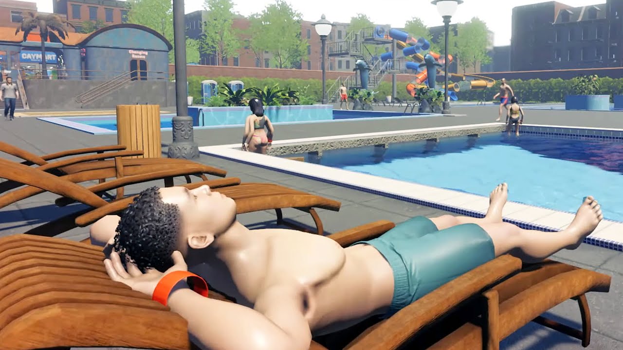 Creo El Mejor Parque Acuático Del Año En Waterpark Simulator Demo