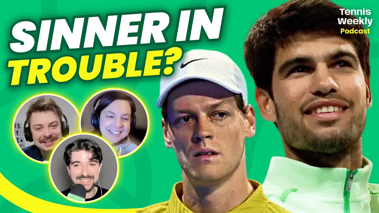 Alcaraz still UNDEFEATED in 2026 as Sinner's STRUGGLES continue, Pegula wins Dubai + Serena UPDATE!