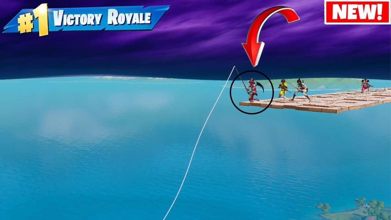 FISHING FROM MAX HEIGHT