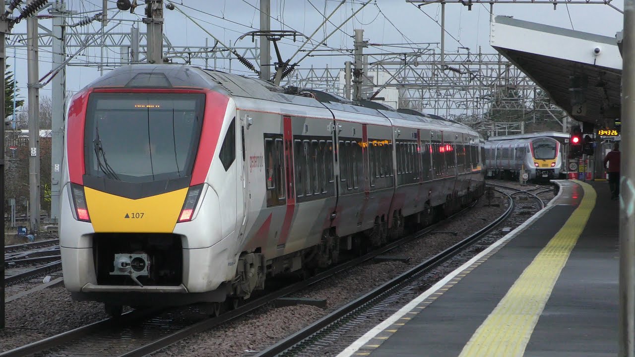 Trains at Colchester 4/1/21
