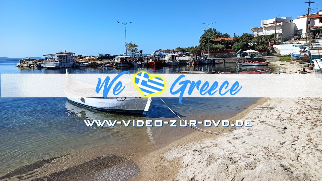 Reise nach Chalkidiki Sithonia Nikiti,Neo Marmaras Teil 1 We love Greece