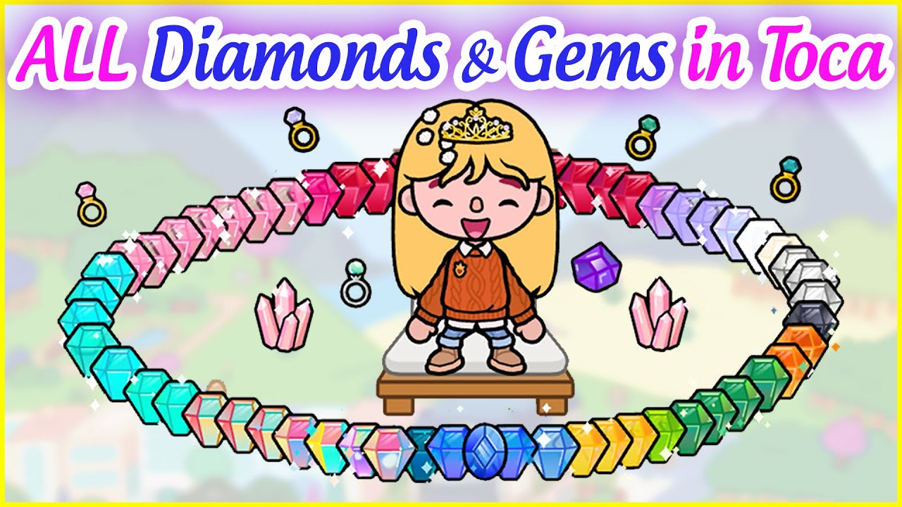 SECRET Diamonds and Gems Locations in Toca Boca ✨ Toca Amore TV