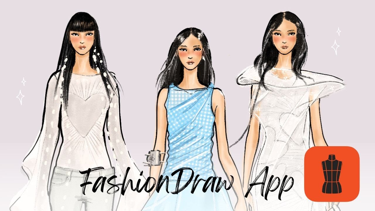 Рисуй вместе со мной — приложение FashionDraw — первые впечатления