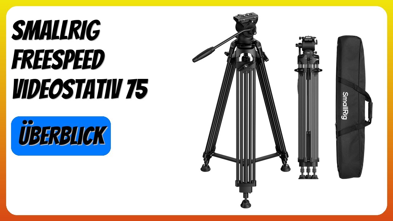 BEWERTUNG (2026): SMALLRIG FreeSpeed Videostativ 75. Infos
