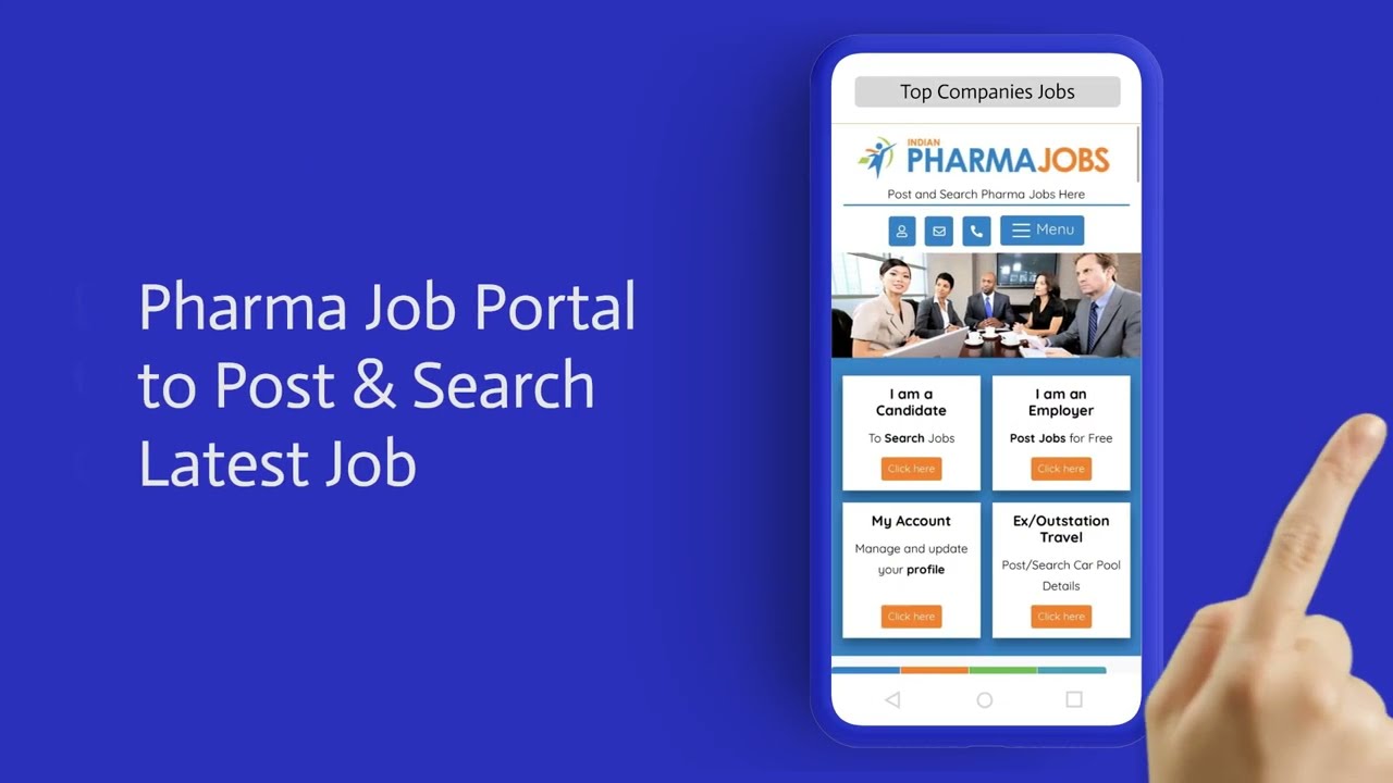 Indian Pharma Jobs - Pharma Job Portal to Post and Search Latest Jobs | Helping you HIRE/Get HIRED