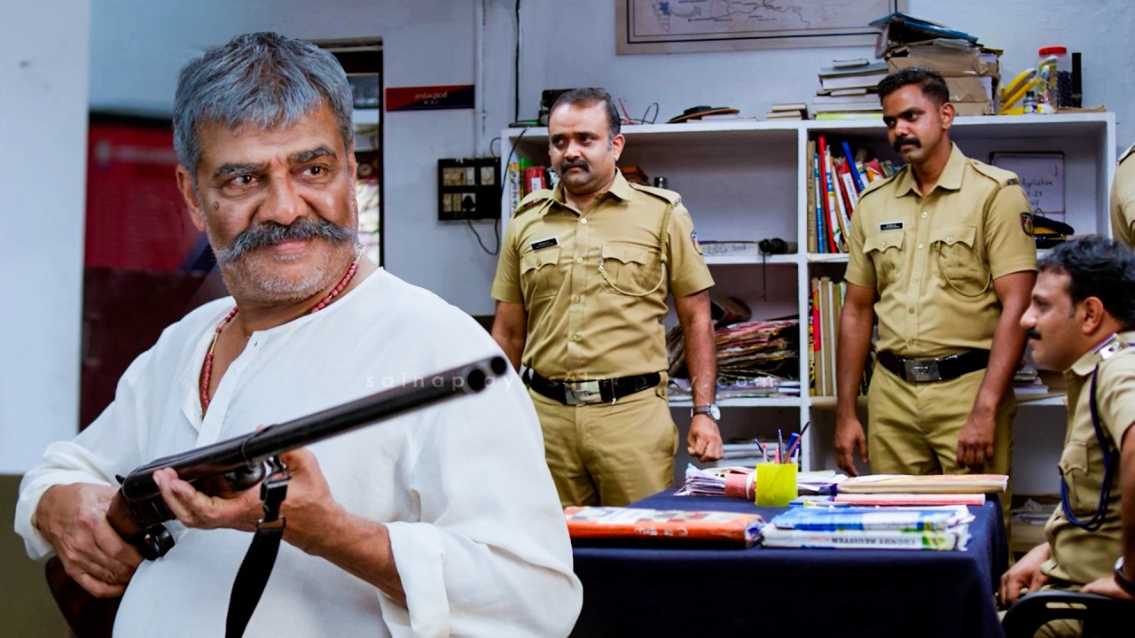 പോലീസ് സ്റ്റേഷനൊക്കെ ഇത്രയ്ക്ക് സുതാര്യമാണോ ? Pappachan Olivilaanu | Saiju Kurup |  | Vijayaraghavan