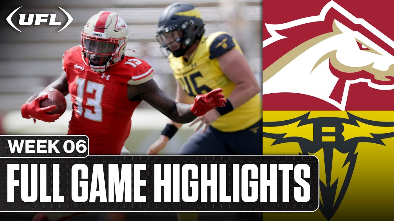 Birmingham Stallions vs. San Antonio Brahmas Highlights | United Football League