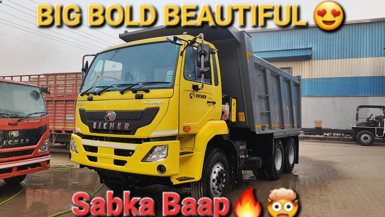 Eicher 6028T luxury tipper🔥 price?????