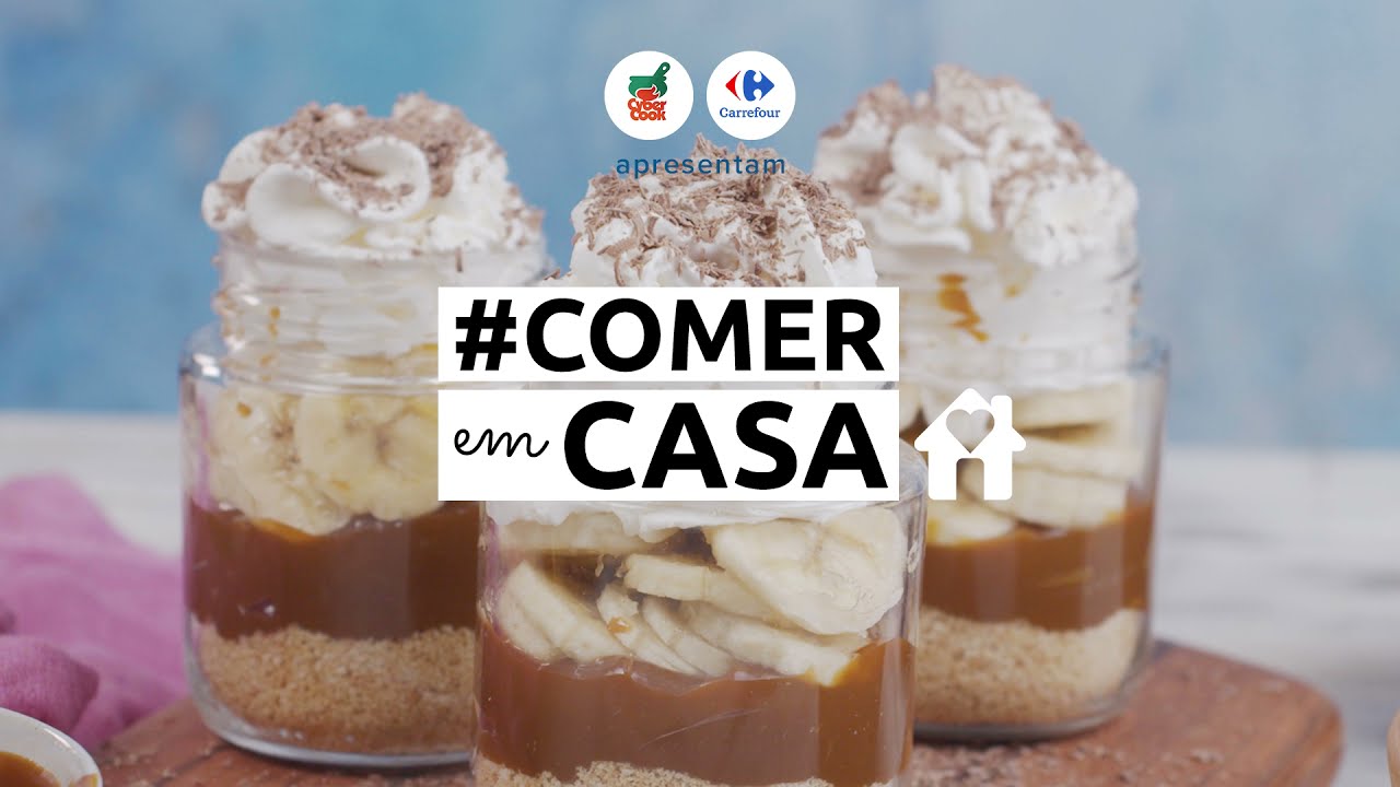 Como fazer Torta Banoffee no Pote