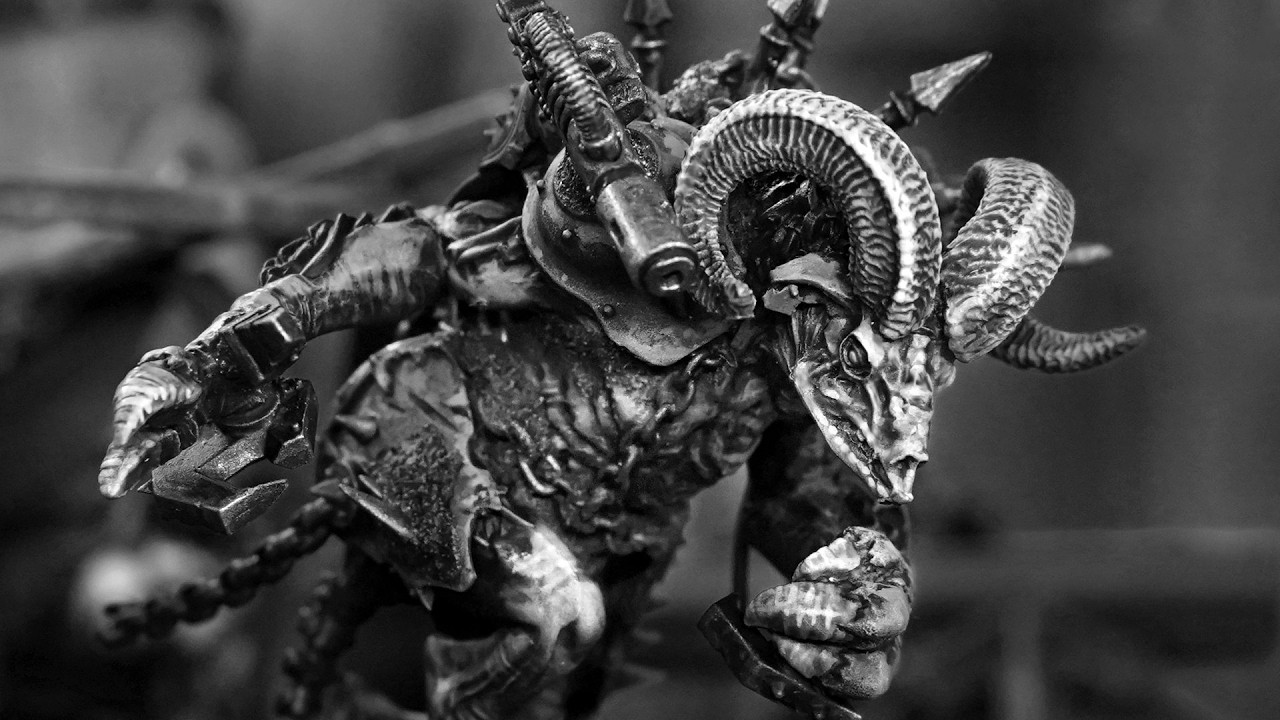 Necromunda is better than 40k and this GOAT-CYBORG is proof