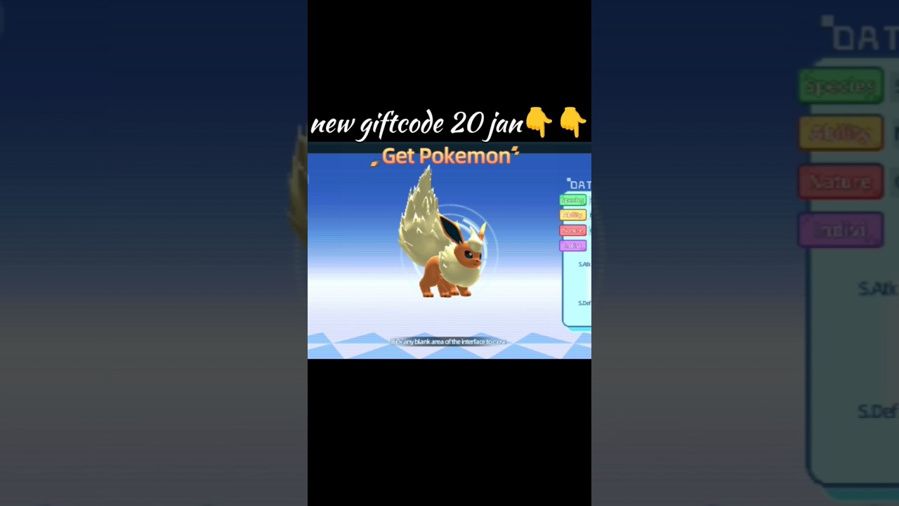 New fun giftcode pocket battle#viral#pokemon#giftcode