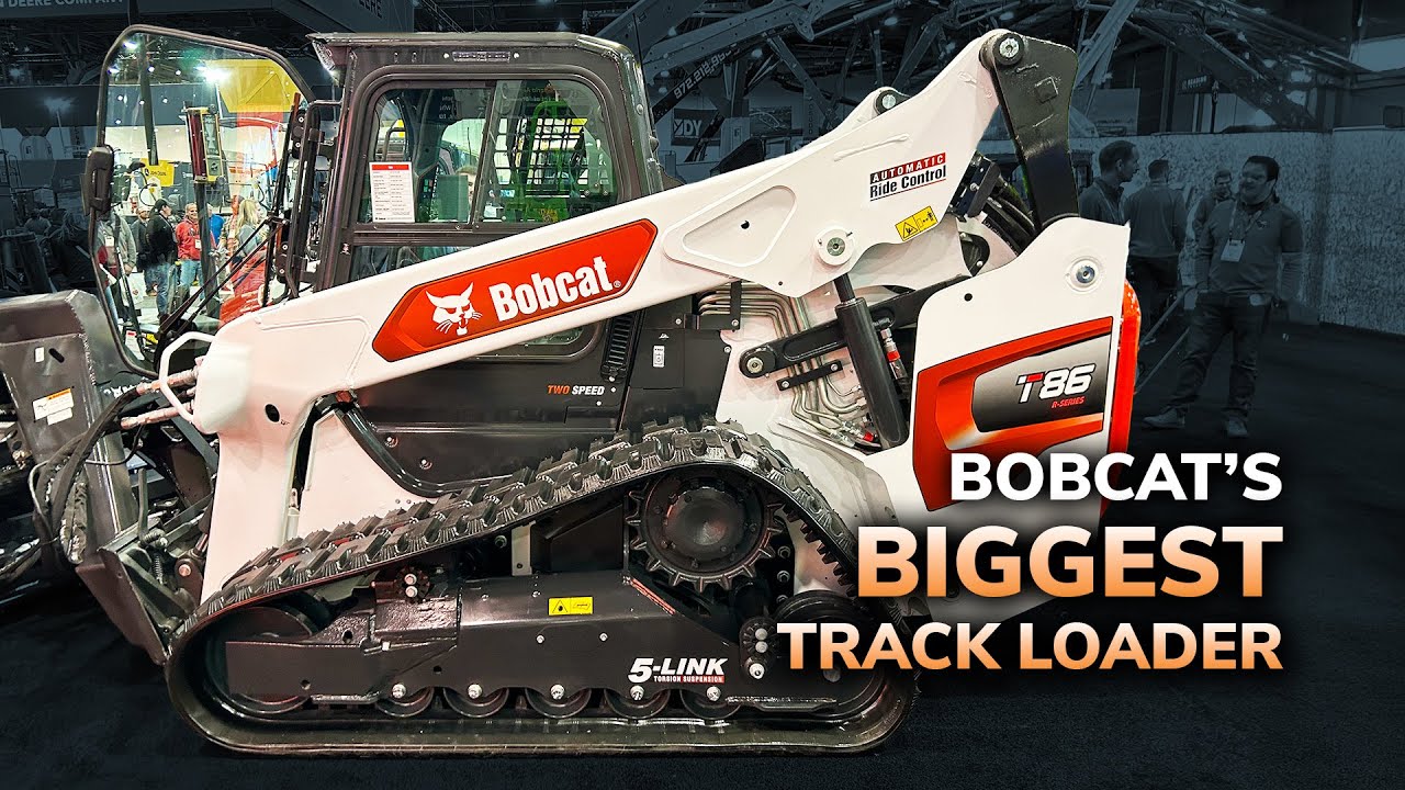 Bobcat’s Largest, Most Powerful Compact Track Loader: the T86