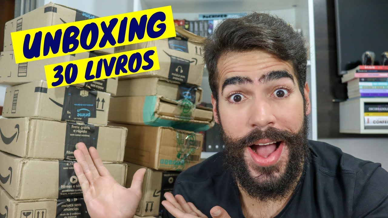 30 LIVROS: UNBOXING DA PRIME DAY | Me Acabei de Ler