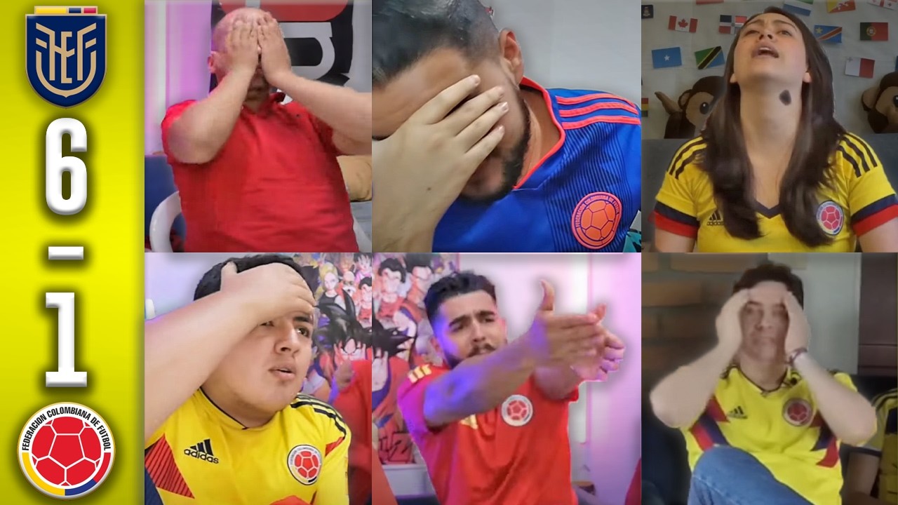 las MEJORES REACCIONES a 🇪🇨 ECUADOR vs COLOMBIA 🇨🇴 2019 🏆