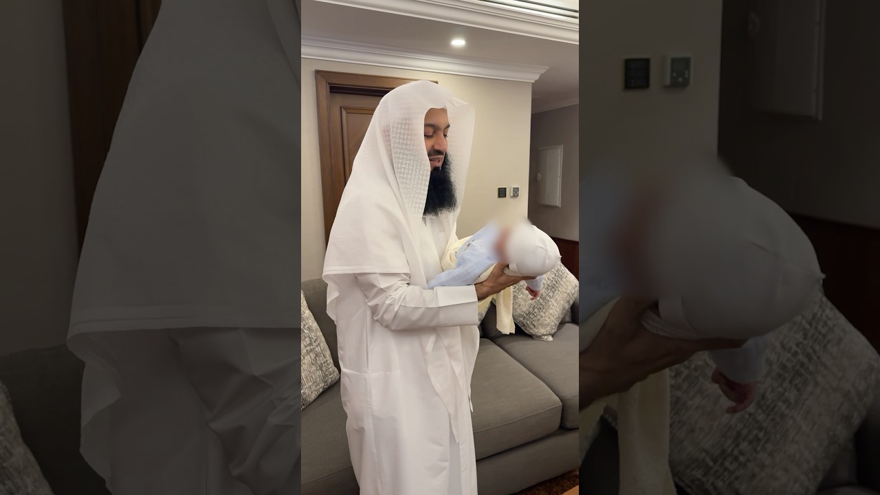 Alhamdulillah! Mufti Menk Blessed My Son Hassan Jamil 🤲@TheSanaKhanChannel @muftimenkofficial
