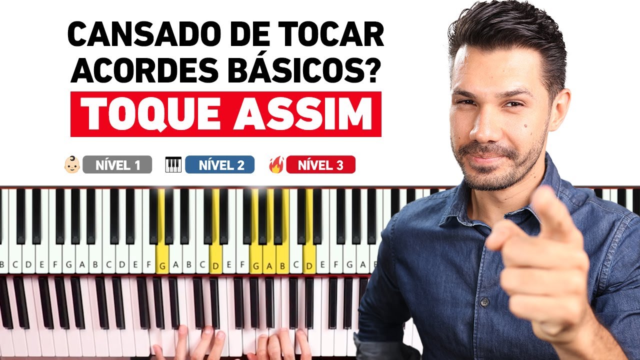 VOU DEIXAR NA CRUZ (Kleber Lucas) | 3 NÍVEIS DE HARMONIA