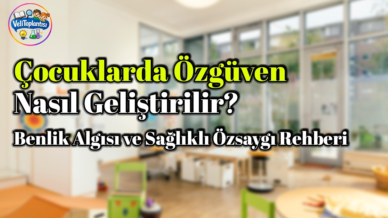 Çocuklarda Özgüven Nasıl Geliştirilir? | Benlik Algısı ve Sağlıklı Özsaygı Rehberi