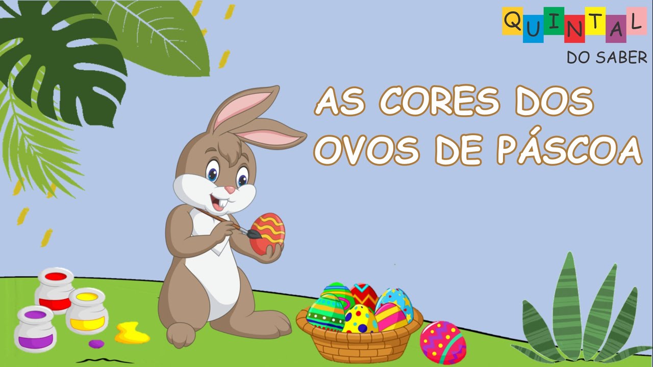 APRENDENDO AS CORES DOS OVOS DE PÁSCOA