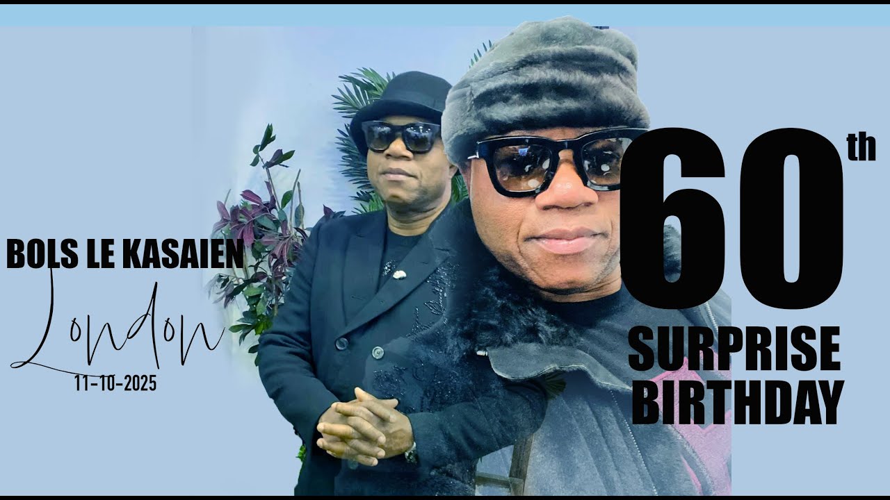 BOLS LE KASAIEN 60TH SURPRISE BIRTHDAY